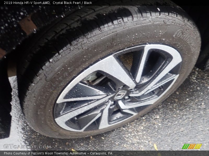 Crystal Black Pearl / Black 2019 Honda HR-V Sport AWD