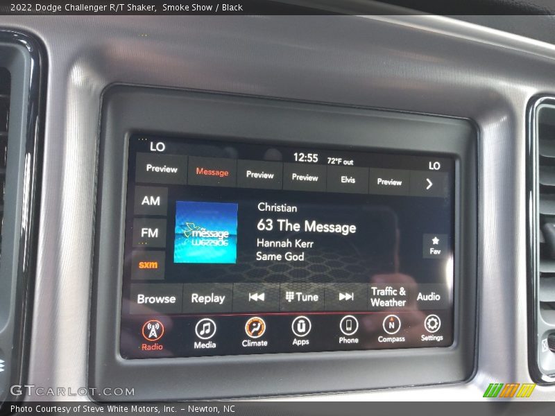 Smoke Show / Black 2022 Dodge Challenger R/T Shaker