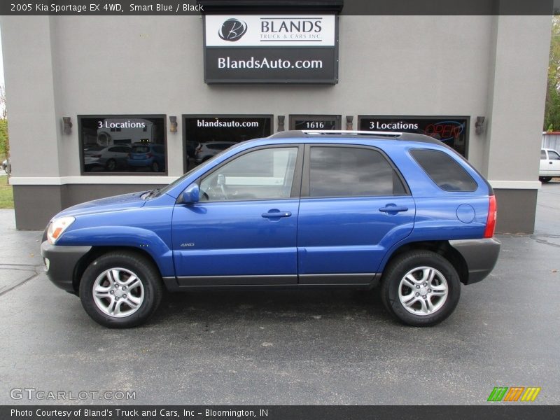 Smart Blue / Black 2005 Kia Sportage EX 4WD