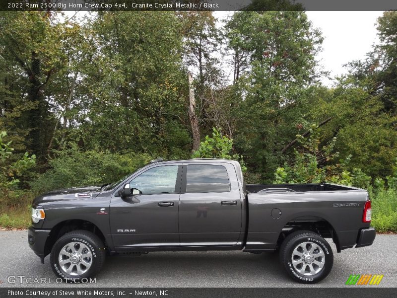 Granite Crystal Metallic / Black 2022 Ram 2500 Big Horn Crew Cab 4x4