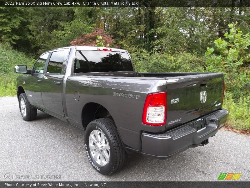 Granite Crystal Metallic / Black 2022 Ram 2500 Big Horn Crew Cab 4x4