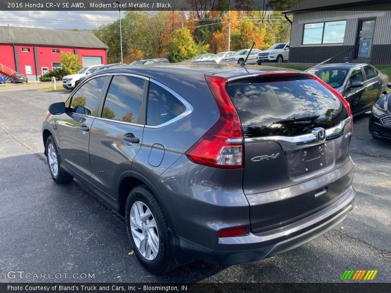 Modern Steel Metallic / Black 2016 Honda CR-V SE AWD