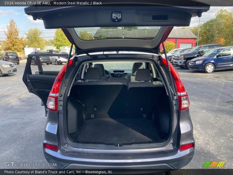 Modern Steel Metallic / Black 2016 Honda CR-V SE AWD