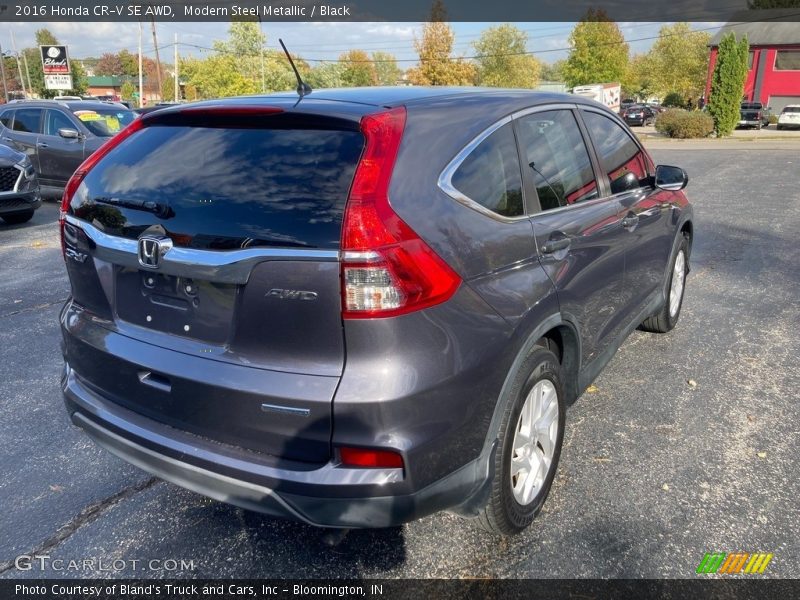 Modern Steel Metallic / Black 2016 Honda CR-V SE AWD