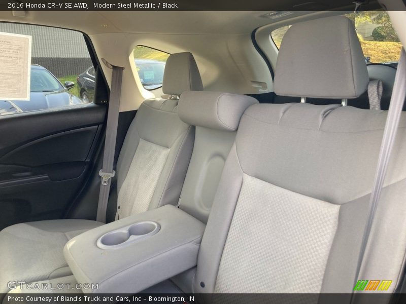 Modern Steel Metallic / Black 2016 Honda CR-V SE AWD