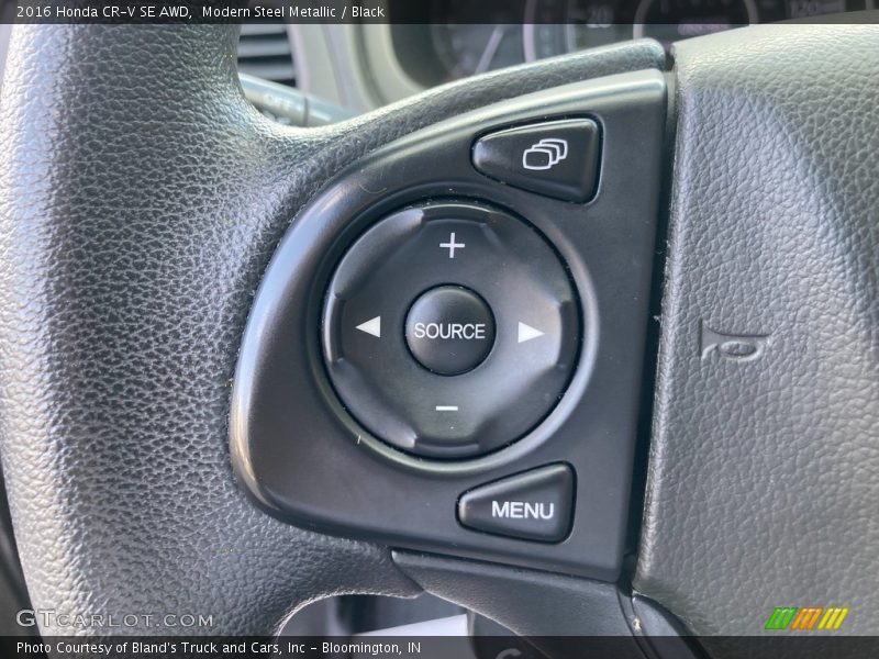 Modern Steel Metallic / Black 2016 Honda CR-V SE AWD