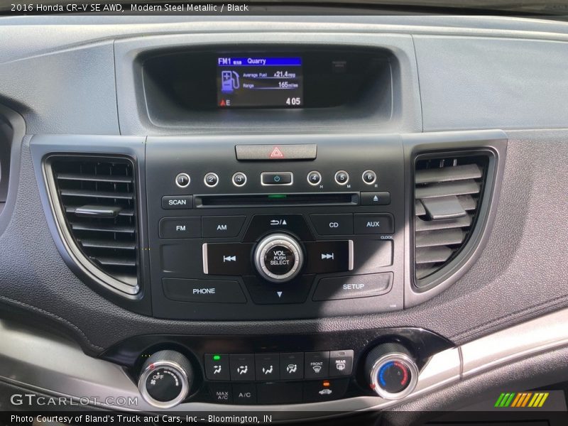 Modern Steel Metallic / Black 2016 Honda CR-V SE AWD