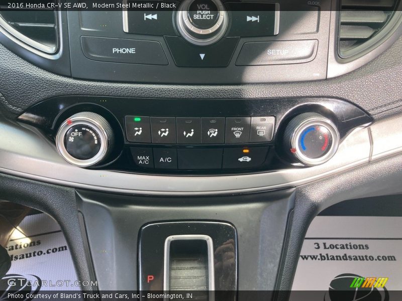 Modern Steel Metallic / Black 2016 Honda CR-V SE AWD