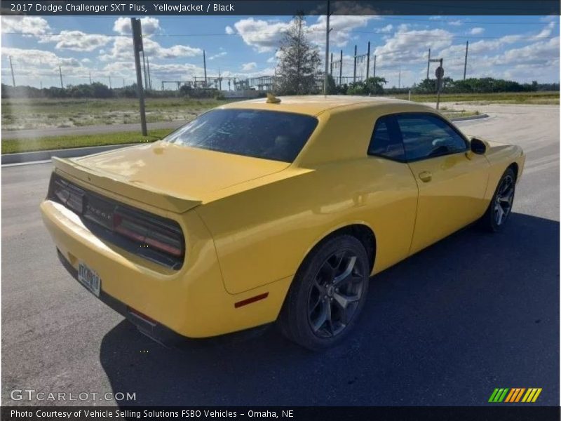 YellowJacket / Black 2017 Dodge Challenger SXT Plus