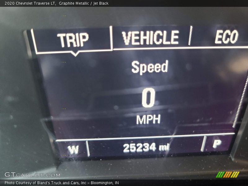 Graphite Metallic / Jet Black 2020 Chevrolet Traverse LT