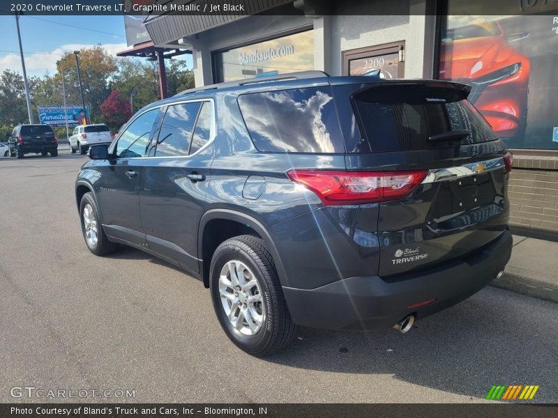 Graphite Metallic / Jet Black 2020 Chevrolet Traverse LT