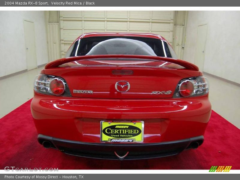 Velocity Red Mica / Black 2004 Mazda RX-8 Sport
