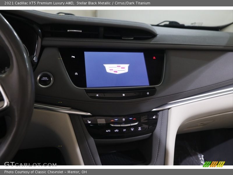 Stellar Black Metallic / Cirrus/Dark Titanium 2021 Cadillac XT5 Premium Luxury AWD