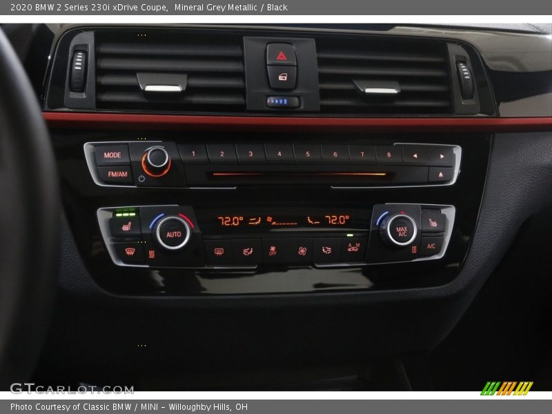 Mineral Grey Metallic / Black 2020 BMW 2 Series 230i xDrive Coupe