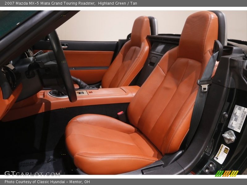  2007 MX-5 Miata Grand Touring Roadster Tan Interior