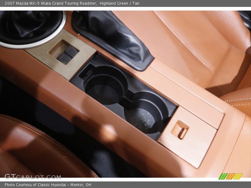Highland Green / Tan 2007 Mazda MX-5 Miata Grand Touring Roadster