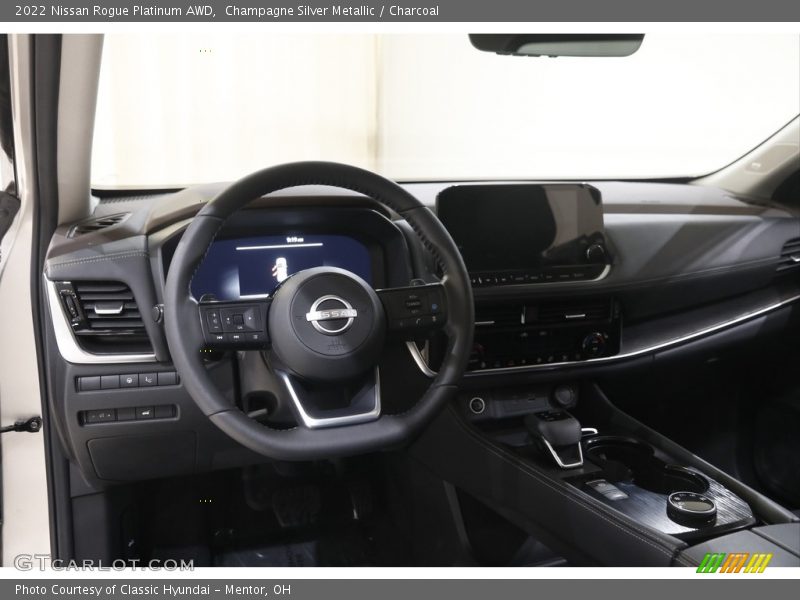 Dashboard of 2022 Rogue Platinum AWD