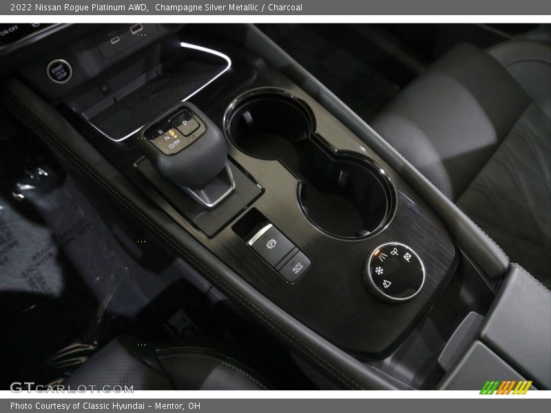  2022 Rogue Platinum AWD Xtronic CVT Automatic Shifter