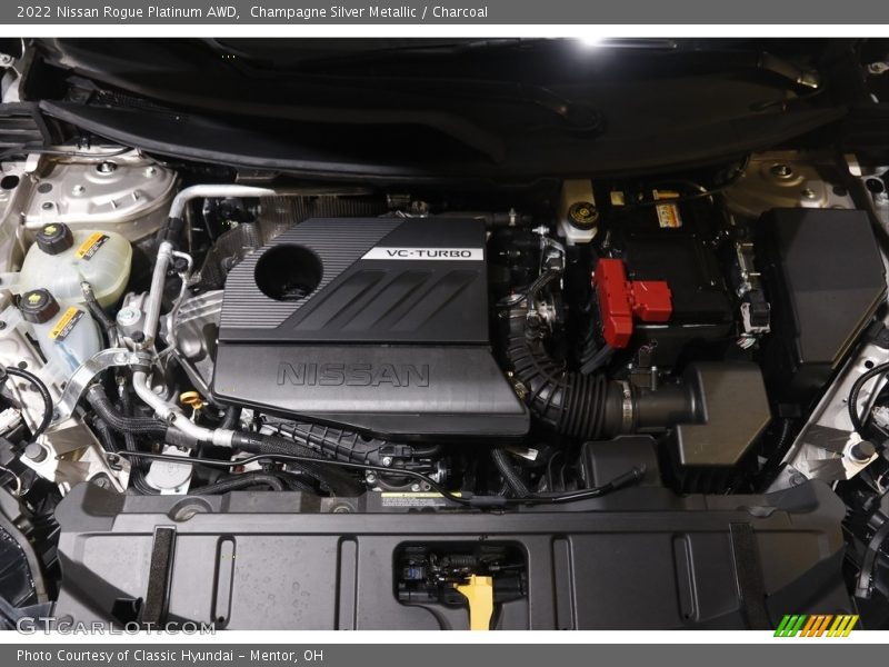  2022 Rogue Platinum AWD Engine - 1.5 Liter Turbocharged DOHC 12-Valve CVTCS 3 Cylinder