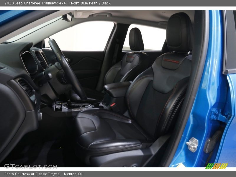 Hydro Blue Pearl / Black 2020 Jeep Cherokee Trailhawk 4x4
