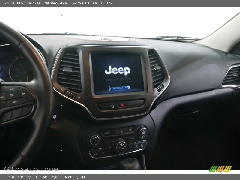 Hydro Blue Pearl / Black 2020 Jeep Cherokee Trailhawk 4x4