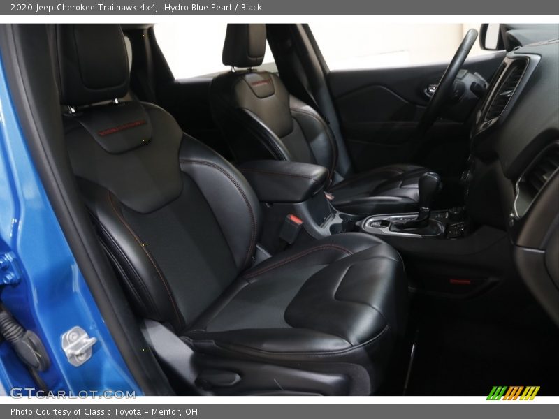 Hydro Blue Pearl / Black 2020 Jeep Cherokee Trailhawk 4x4