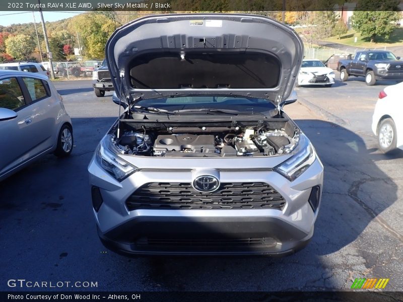 Silver Sky Metallic / Black 2022 Toyota RAV4 XLE AWD