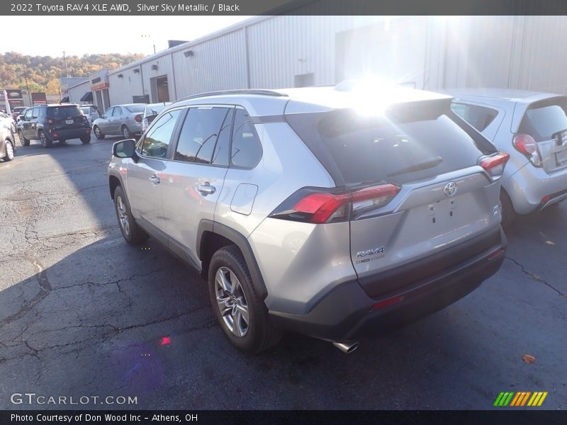 Silver Sky Metallic / Black 2022 Toyota RAV4 XLE AWD