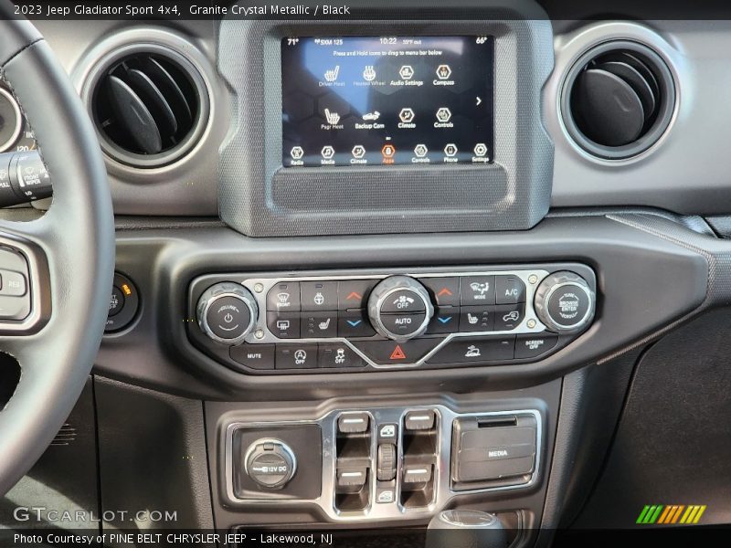 Granite Crystal Metallic / Black 2023 Jeep Gladiator Sport 4x4