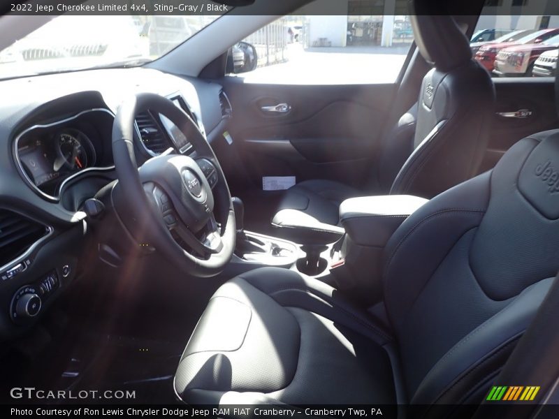 Sting-Gray / Black 2022 Jeep Cherokee Limited 4x4