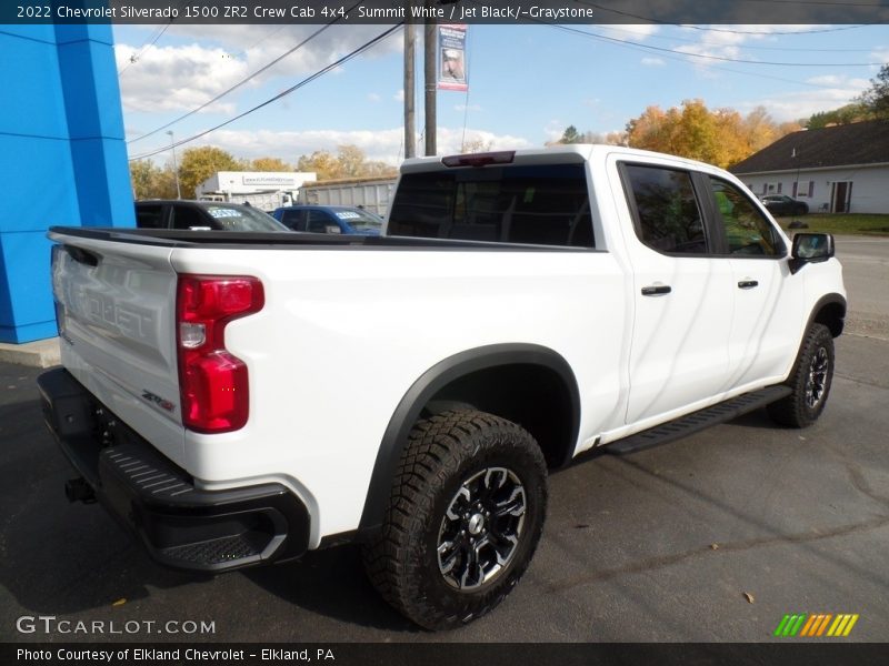 Summit White / Jet Black/­Graystone 2022 Chevrolet Silverado 1500 ZR2 Crew Cab 4x4