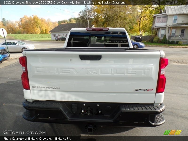 Summit White / Jet Black/­Graystone 2022 Chevrolet Silverado 1500 ZR2 Crew Cab 4x4