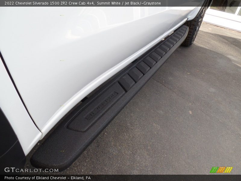 Summit White / Jet Black/­Graystone 2022 Chevrolet Silverado 1500 ZR2 Crew Cab 4x4