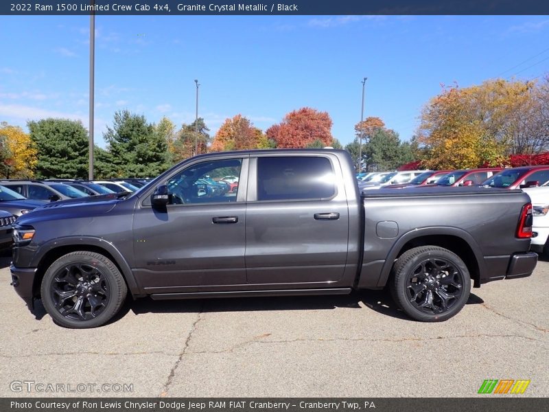 Granite Crystal Metallic / Black 2022 Ram 1500 Limited Crew Cab 4x4