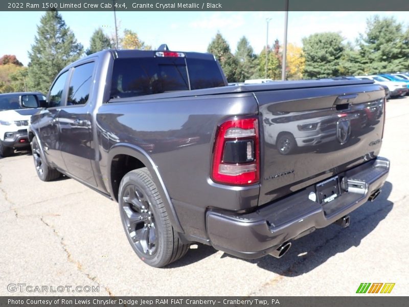 Granite Crystal Metallic / Black 2022 Ram 1500 Limited Crew Cab 4x4