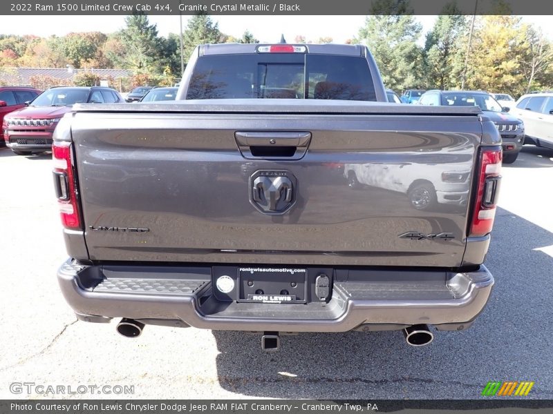 Granite Crystal Metallic / Black 2022 Ram 1500 Limited Crew Cab 4x4