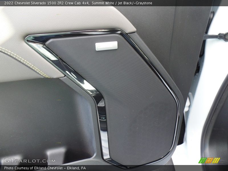 Summit White / Jet Black/­Graystone 2022 Chevrolet Silverado 1500 ZR2 Crew Cab 4x4