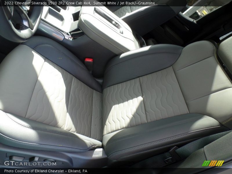 Summit White / Jet Black/­Graystone 2022 Chevrolet Silverado 1500 ZR2 Crew Cab 4x4