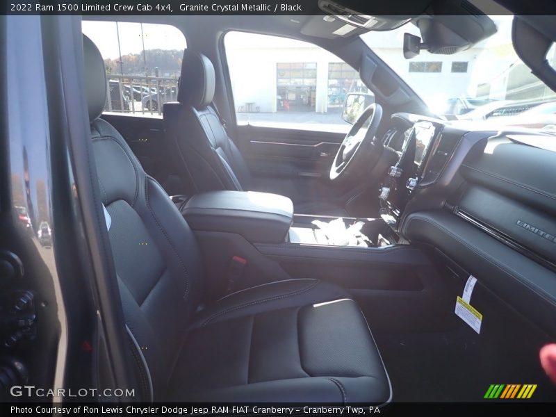 Granite Crystal Metallic / Black 2022 Ram 1500 Limited Crew Cab 4x4