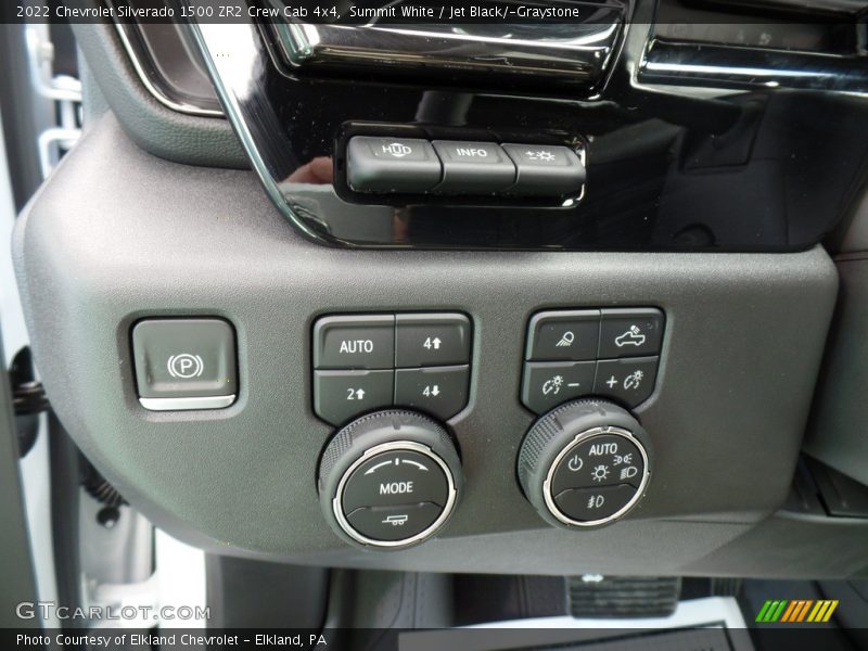 Summit White / Jet Black/­Graystone 2022 Chevrolet Silverado 1500 ZR2 Crew Cab 4x4