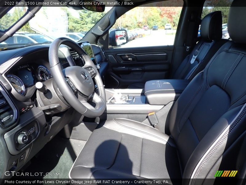 Granite Crystal Metallic / Black 2022 Ram 1500 Limited Crew Cab 4x4