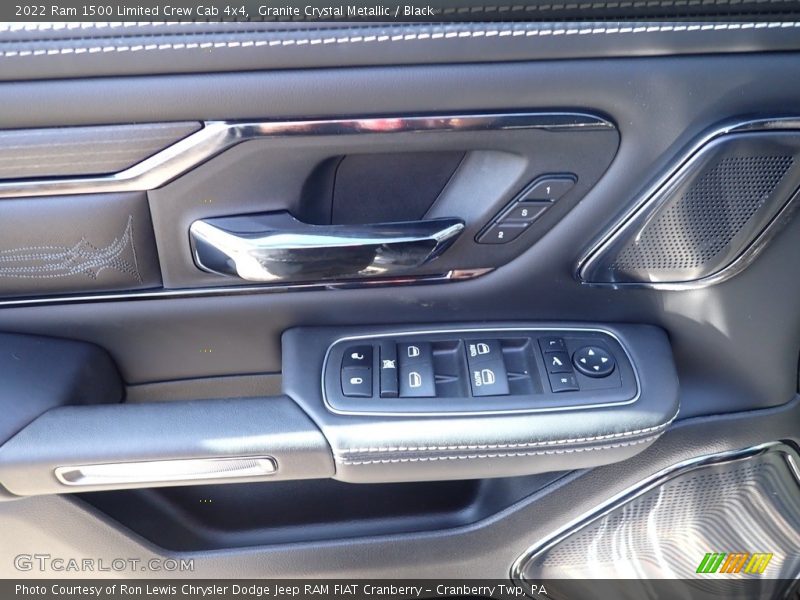 Granite Crystal Metallic / Black 2022 Ram 1500 Limited Crew Cab 4x4