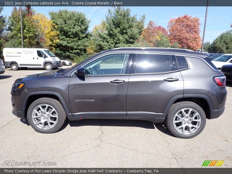 Granite Crystal Metallic / Black 2022 Jeep Compass Latitude Lux 4x4