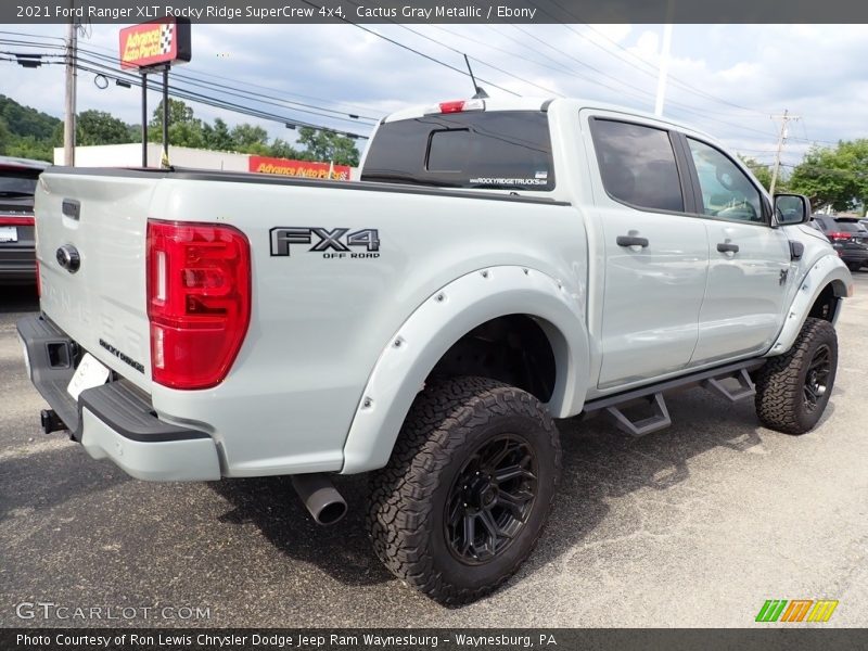 Cactus Gray Metallic / Ebony 2021 Ford Ranger XLT Rocky Ridge SuperCrew 4x4