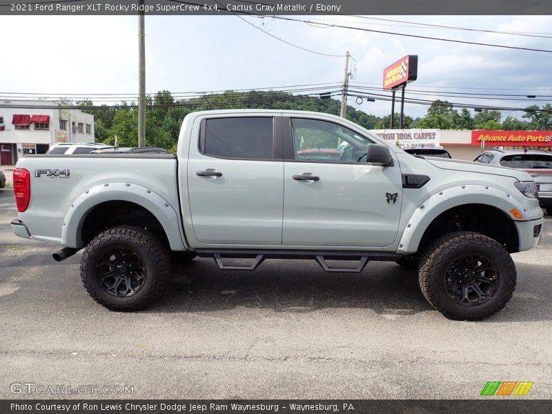 Cactus Gray Metallic / Ebony 2021 Ford Ranger XLT Rocky Ridge SuperCrew 4x4