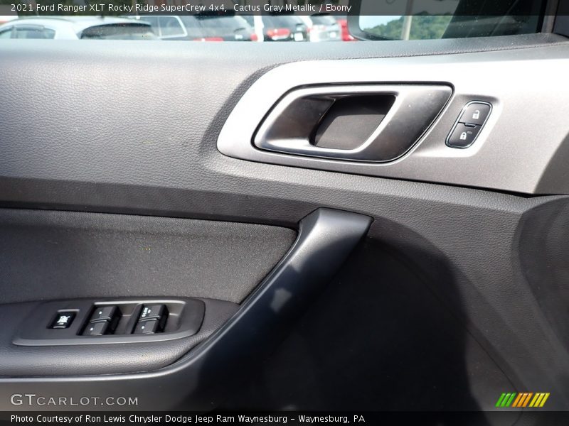 Cactus Gray Metallic / Ebony 2021 Ford Ranger XLT Rocky Ridge SuperCrew 4x4