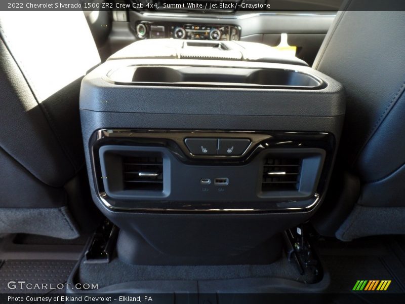 Summit White / Jet Black/­Graystone 2022 Chevrolet Silverado 1500 ZR2 Crew Cab 4x4
