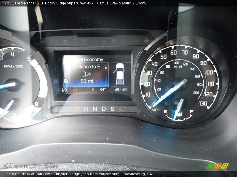  2021 Ranger XLT Rocky Ridge SuperCrew 4x4 XLT Rocky Ridge SuperCrew 4x4 Gauges