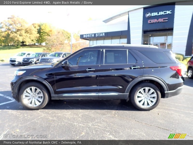 Agate Black Metallic / Ebony 2020 Ford Explorer Limited 4WD