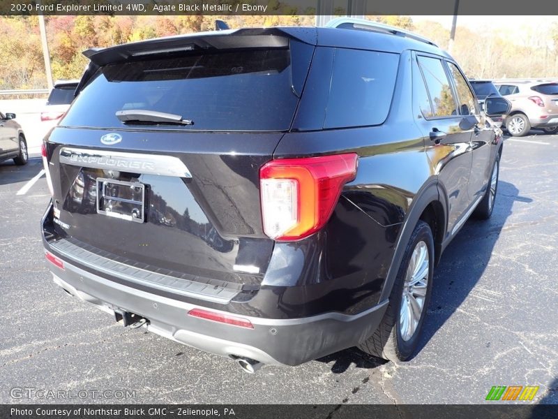 Agate Black Metallic / Ebony 2020 Ford Explorer Limited 4WD